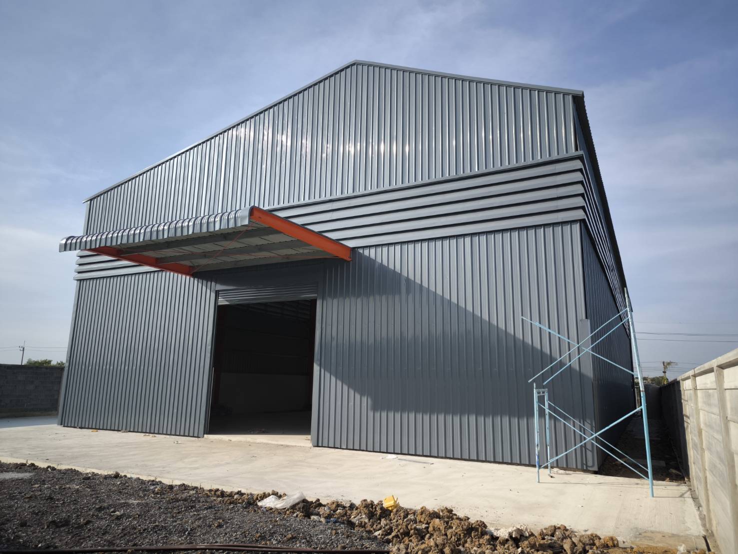 ภายในโรงงานมุมสูง