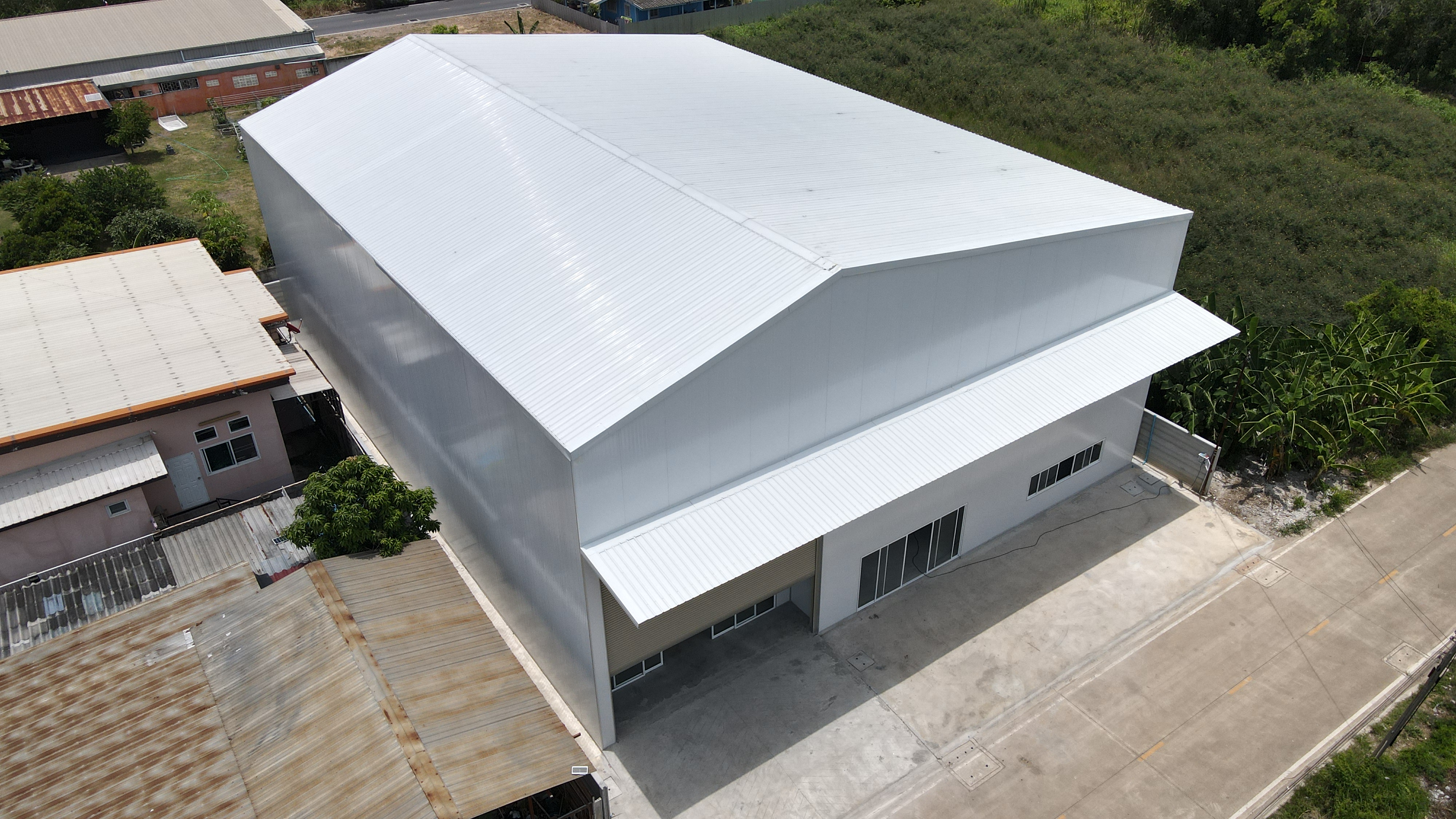 ภาพบรรยากาศอาคารช่วงแสงเย็น