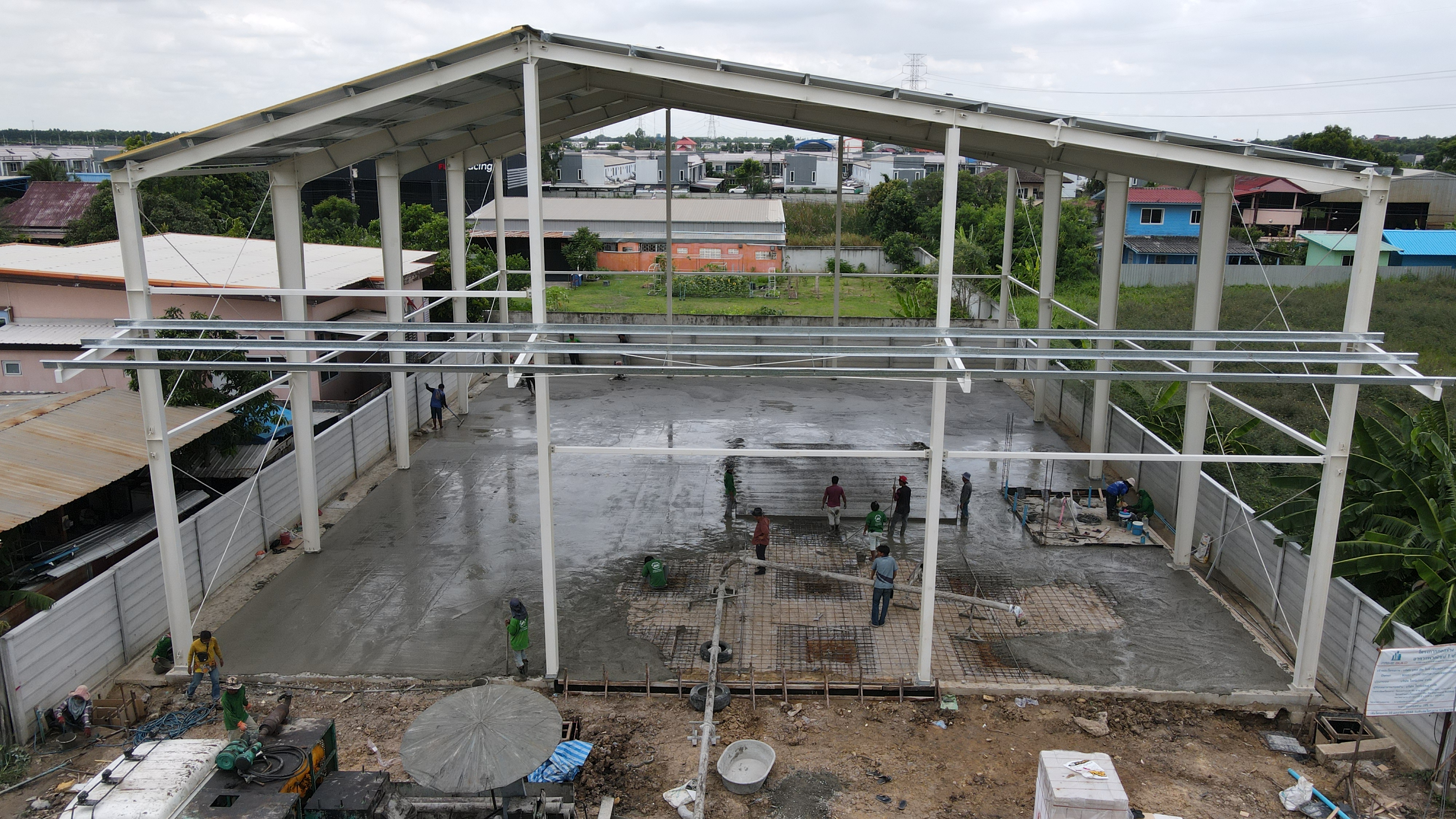 ภาพรวมโรงงานและพื้นที่รอบอาคาร