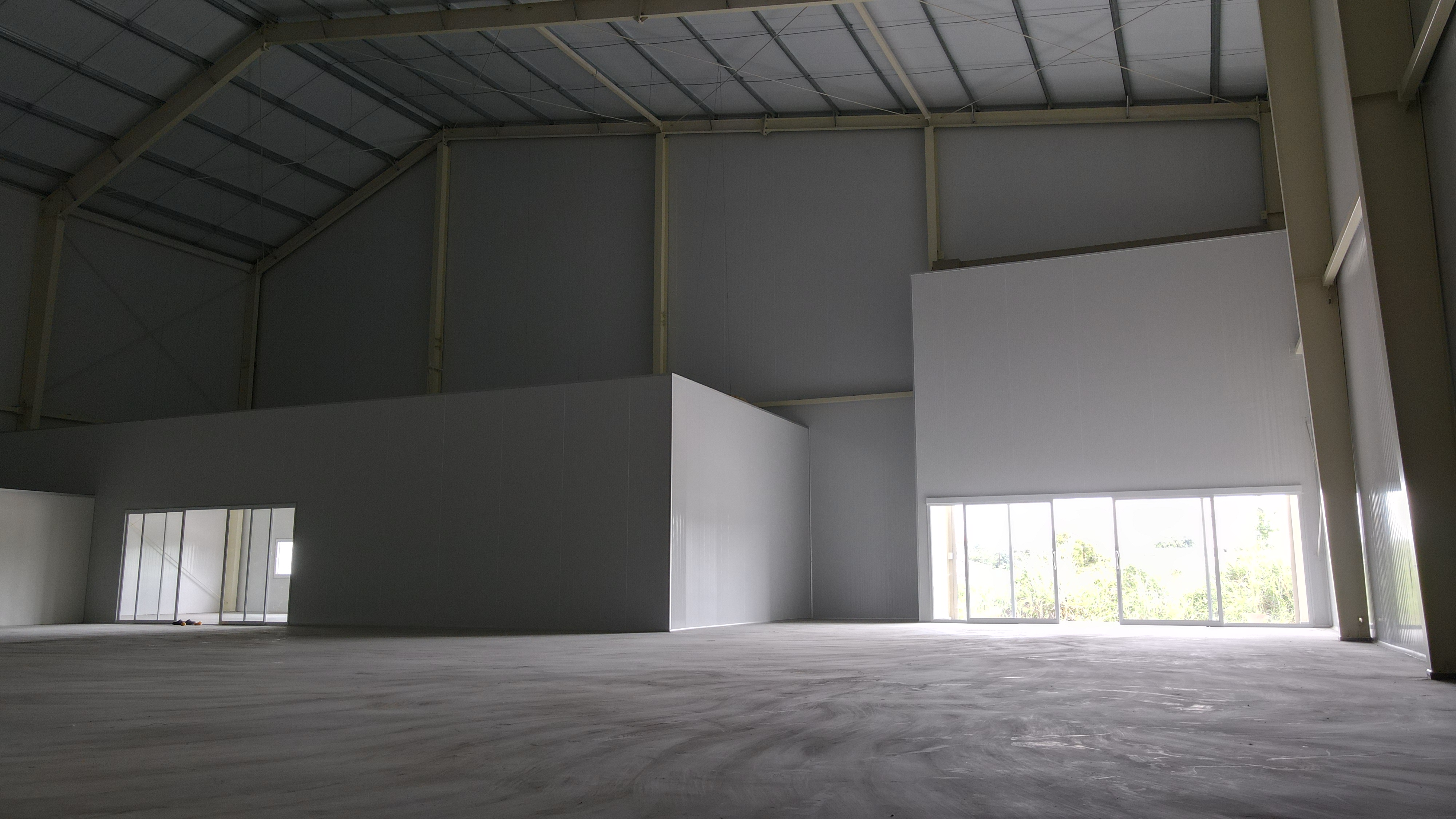 ภาพบรรยากาศอาคารช่วงแสงเย็น