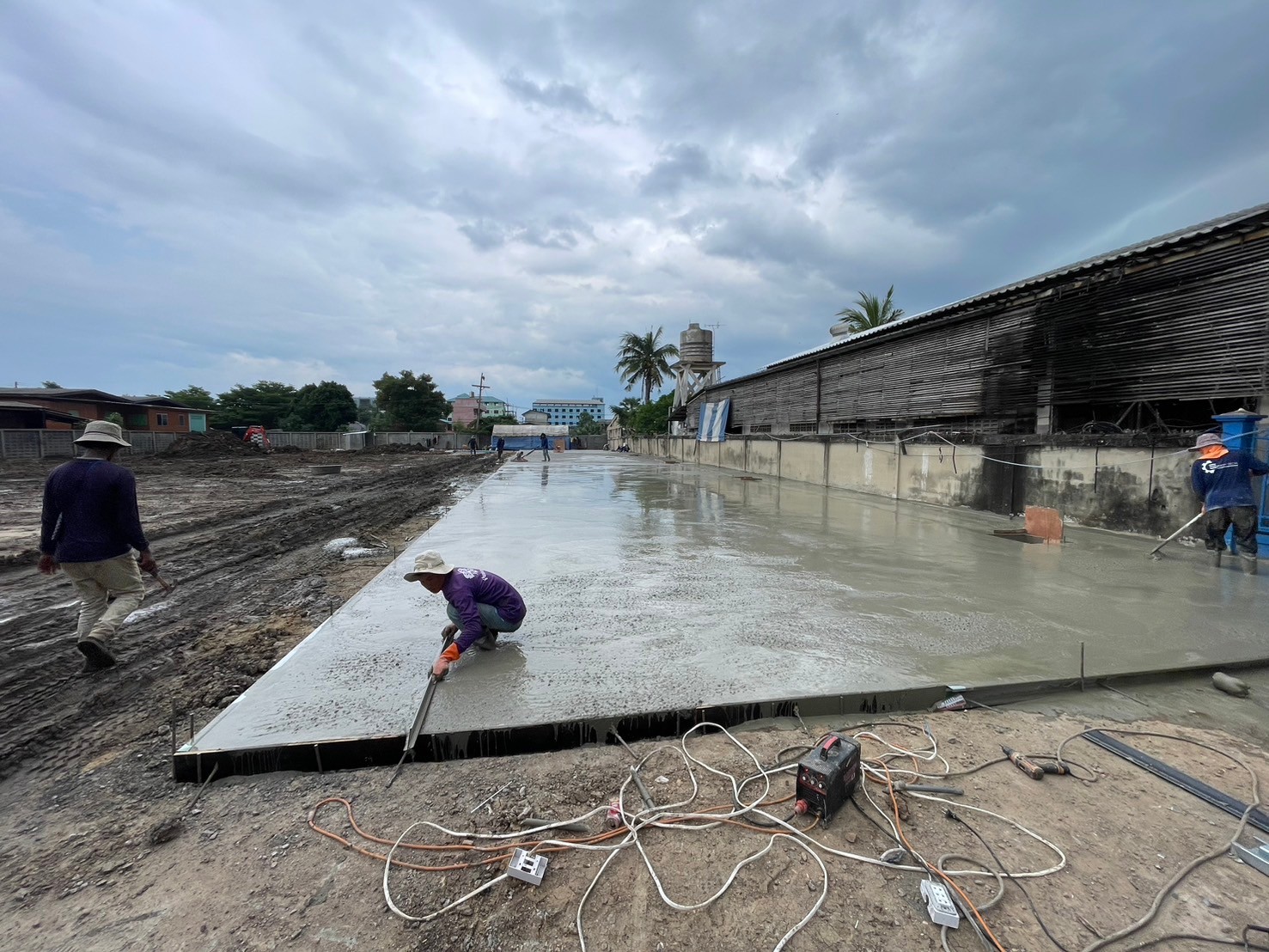 Conceptual Layout โกดัง 20x40 เมตร พร้อมสำนักงาน