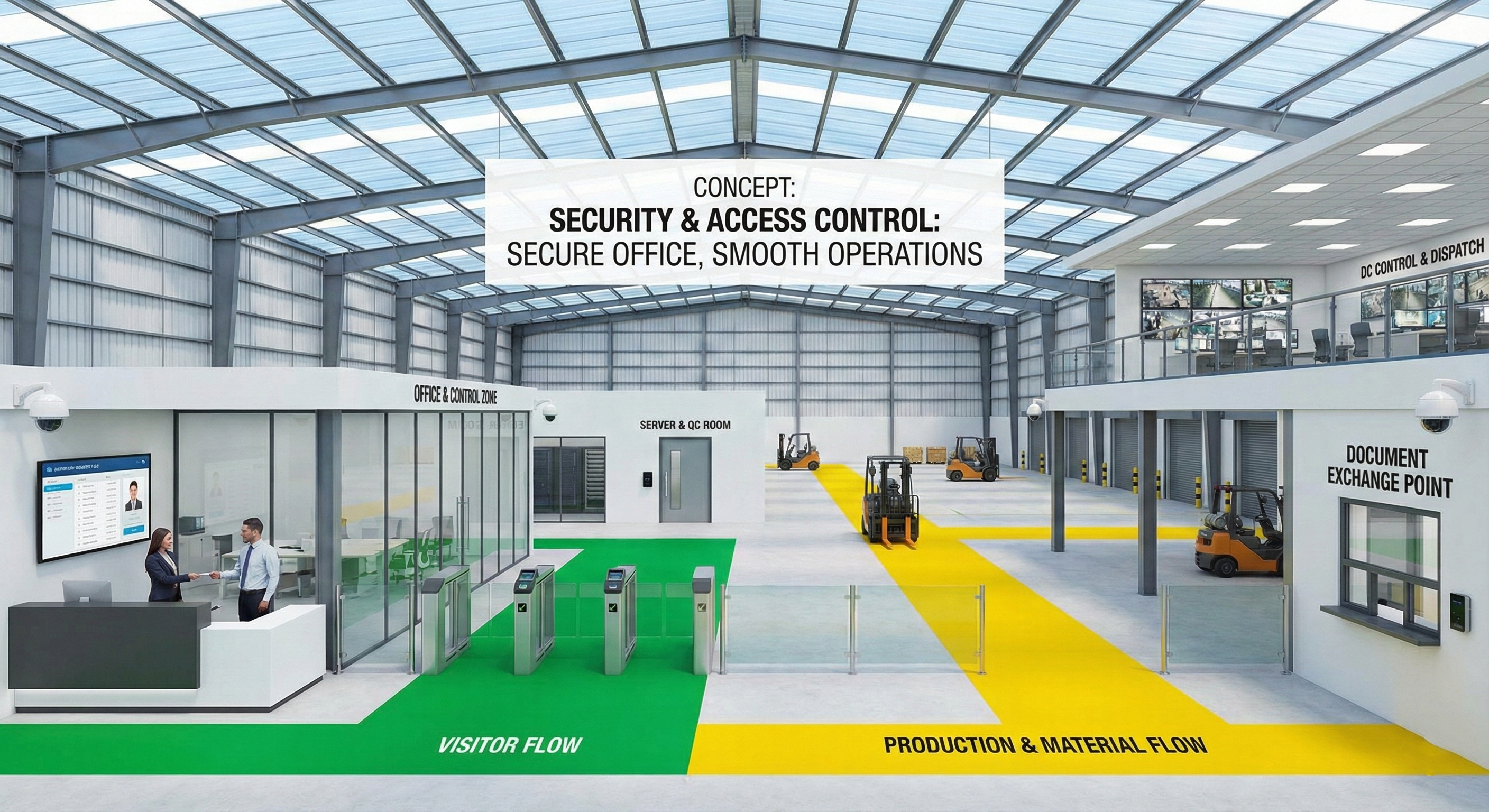 แนวคิดระบบความปลอดภัยในโกดังและโรงงาน